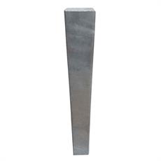 150 x 150mm Square Galvanised Steel Bollard - Root Fix product image