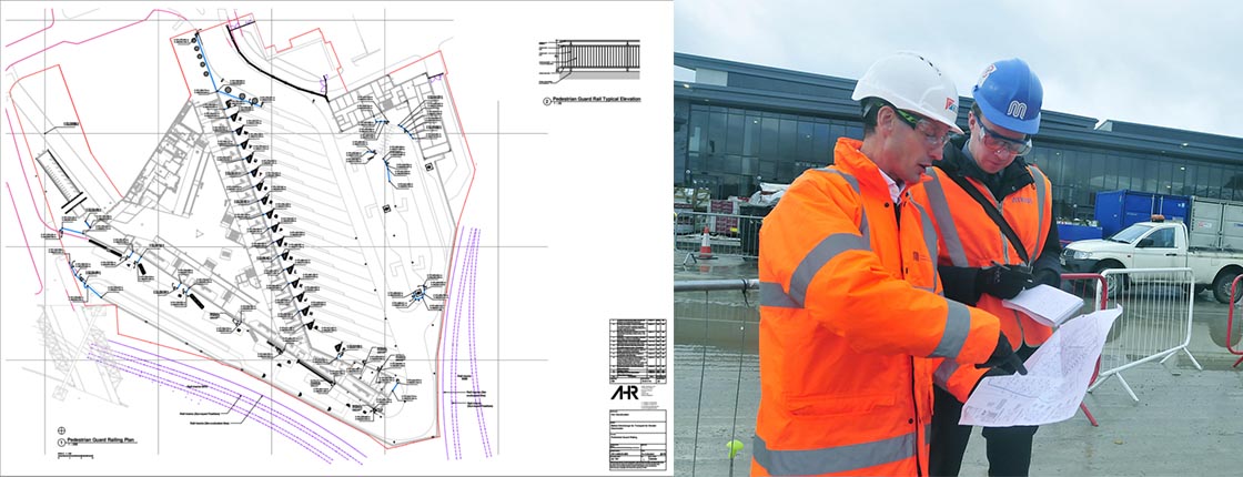 Kier Construction - Bolton Bus Interchange project at Barricade Ltd