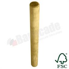 Round Softwood Timber Bollard