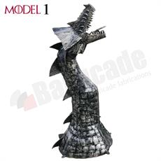 Dragon Chimenea - Model 1