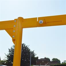 Integral Lock Height Restriction Barrier