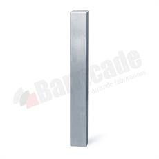 Square Stainless Steel Bollard - Base Plate