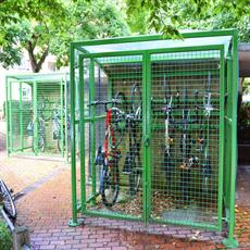 Parma cycle shelter