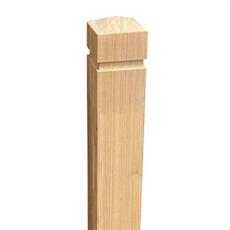 Larch Square Timber Bollard