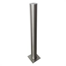 101mm Stainless Steel Bollard - Base Plate