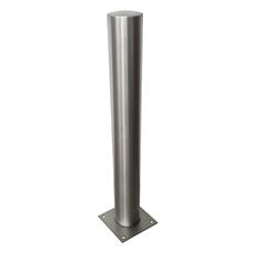 140mm Stainless Steel Bollard - Base Plate