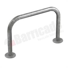 76mm Galvanised Steel Bolt Down Hoop Barrier