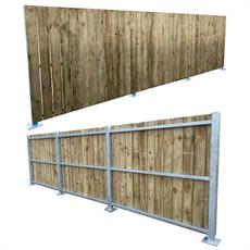 Softwood Timber Bin Screen