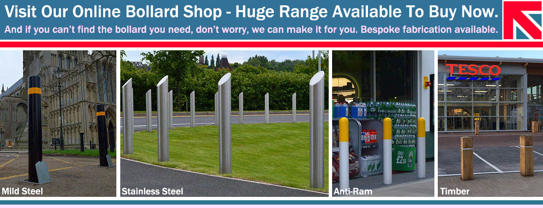 View our range of mild steel, stainless steel, timber and plastic bollards here. We sell fixed, removable, retractable and folding bollards.