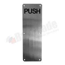 Stainless Steel Door Push Plates 