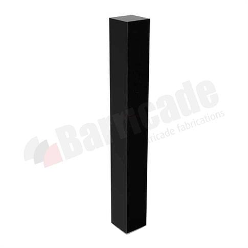 100 x 100mm Square Mild Steel Bollard - Root Fix product gallery image