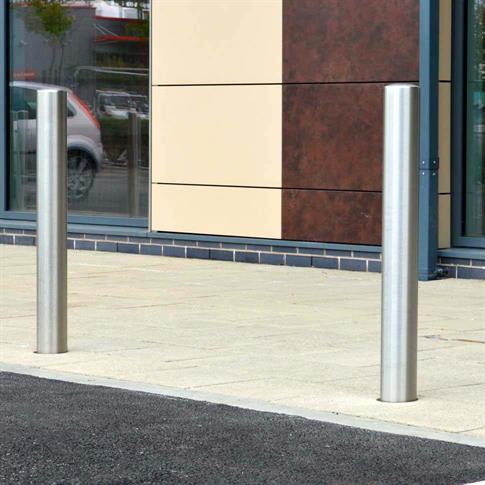 101mm Stainless Steel Bollard - 304 Grade product gallery image