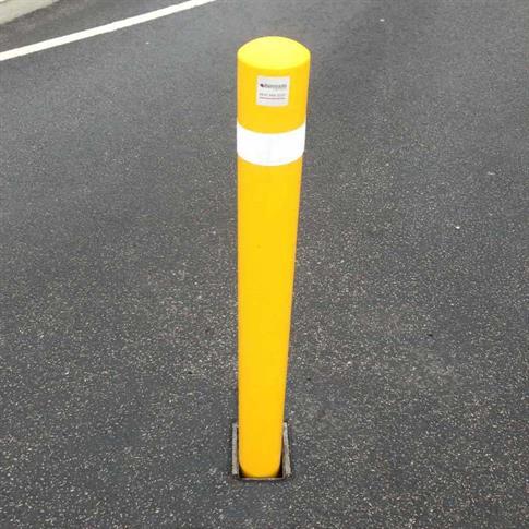 114mm Heavy Duty Removable Round Steel Bollard product gallery image