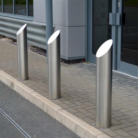 114mm Stainless Steel Bollard - 304 Grade product gallery image