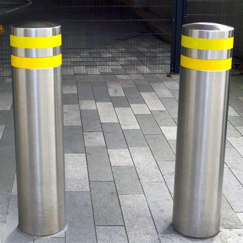 168mm Stainless Steel Bollard - 304 Grade product gallery image