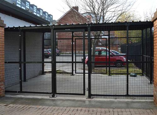 Arizona Steel Mesh Bin Storage Enclosure product gallery image
