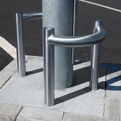 Bumper Column Protector - Stainless Steel product gallery image