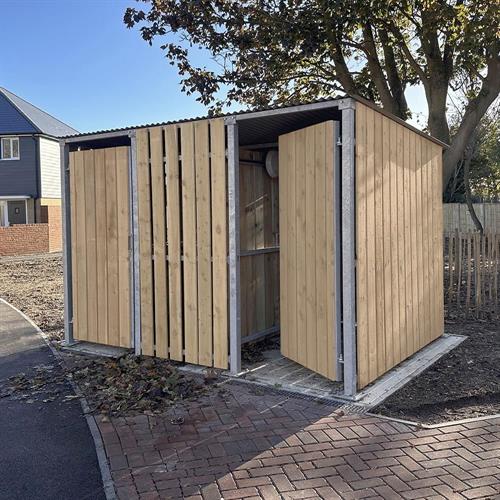 Elnup Commercial Timber Bin Store product gallery image