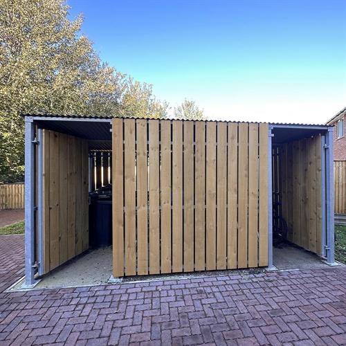 Elnup Commercial Timber Bin Store product gallery image