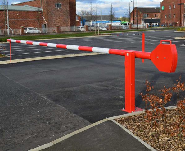Heavy Duty Manual Rising Arm Barrier product gallery image