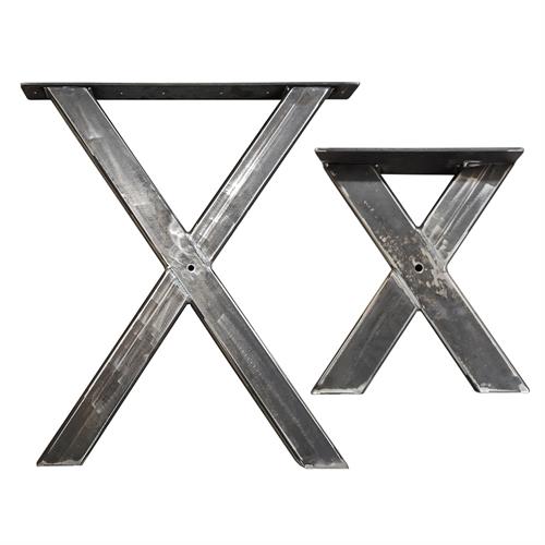 Industrial Style Cross Table Legs product gallery image