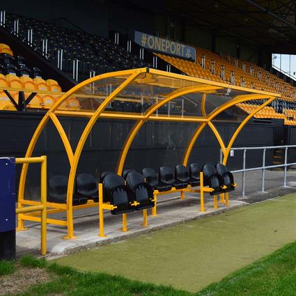 Milan Dugout Shelter product gallery image