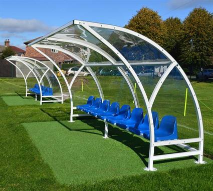 Milan Dugout Shelter product gallery image