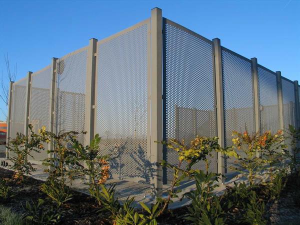 Montana Perforated Steel Bin Enclosure product gallery image
