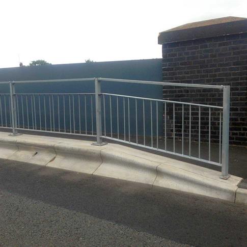 Pedestrian Guardrail - With Sight Top product gallery image