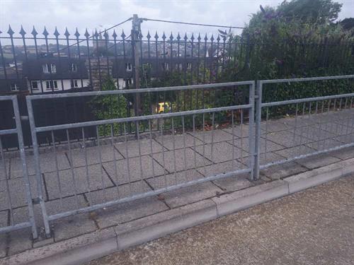 Pedestrian Guardrail - With Sight Top product gallery image