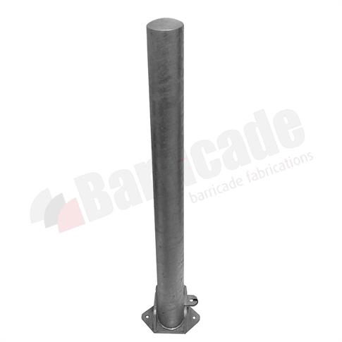 Round Fold Down Parking Bollard product gallery image