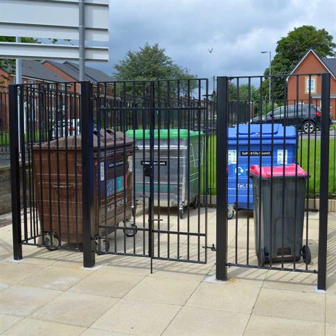 Seattle Steel Bar Bin Storage Compound product gallery image