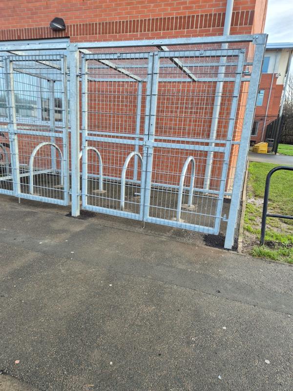 Secure Steel Mesh Cycle Store product gallery image