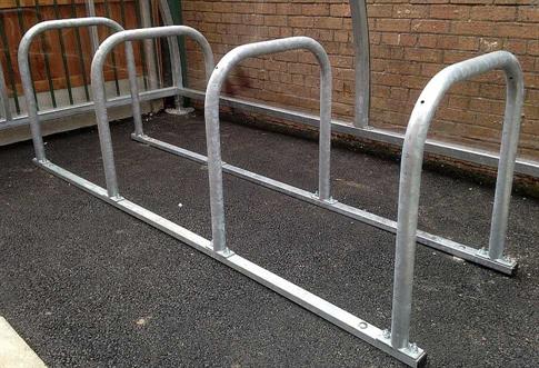 Sheffield Cycle Rack - Steel Toast-rack Design product gallery image