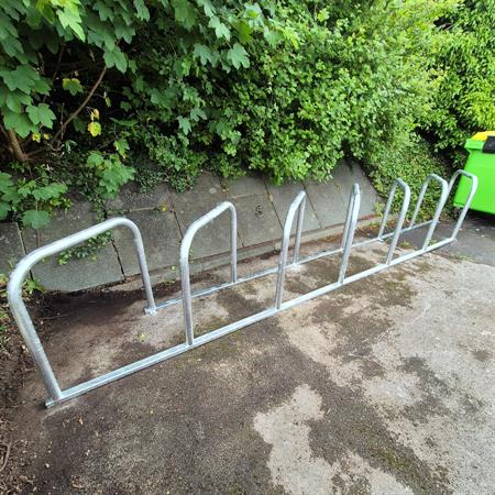 Sheffield Cycle Rack - Steel Toast-rack Design product gallery image