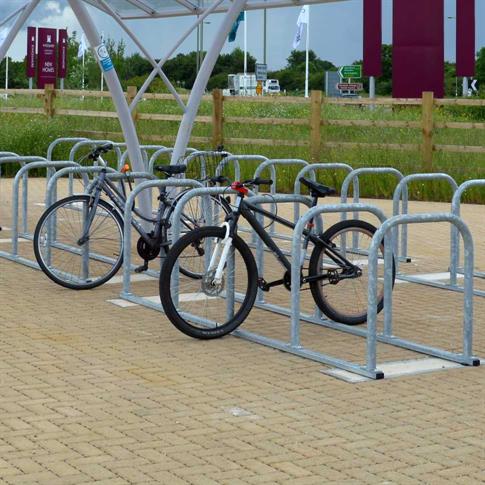 Sheffield Cycle Rack - Steel Toast-rack Design product gallery image