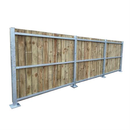 Softwood Timber Bin Screen product gallery image