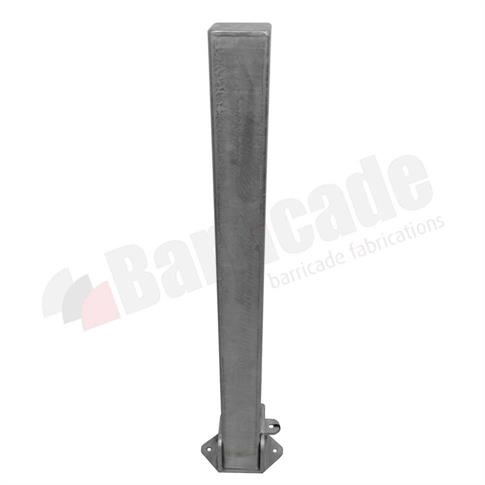 Square Fold Down Parking Bollard product gallery image