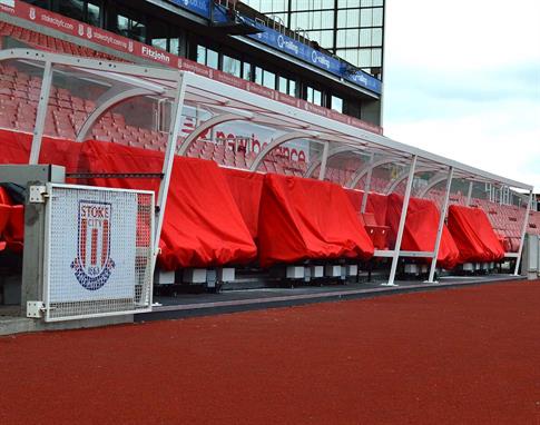 Stadium Dugout Shelter product gallery image