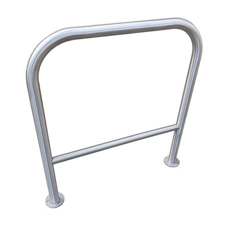Stainless Steel Door Hoop With Mid Rail product gallery image