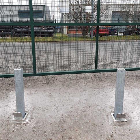 Standard Square Retractable Bollard product gallery image