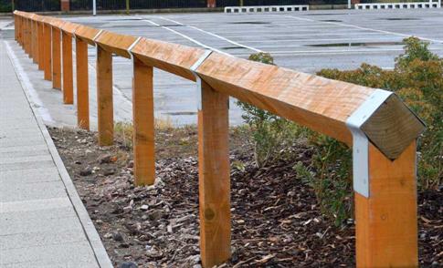 Timber Knee Rail product gallery image