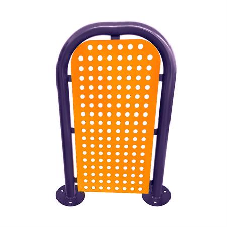 Two-tone Perforated Door Guard - Bolt Down product gallery image