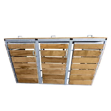 Wheelie Bin Store - Horizontal Timber Slats product gallery image