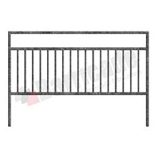 Pedestrian Guardrail - With Sight Top product image