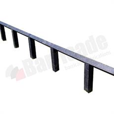 Recycled plastic knee rail product image