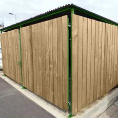 Elnup Commercial Timber Bin Store product image