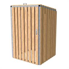 Wheelie Bin Store - Vertical Timber Slats product image