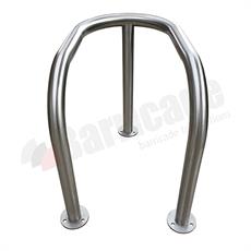 Stainless Steel Three Legged Column Guard product image