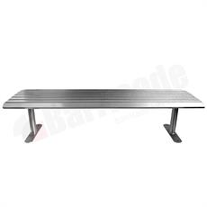 Paris stainless steel park bench product image